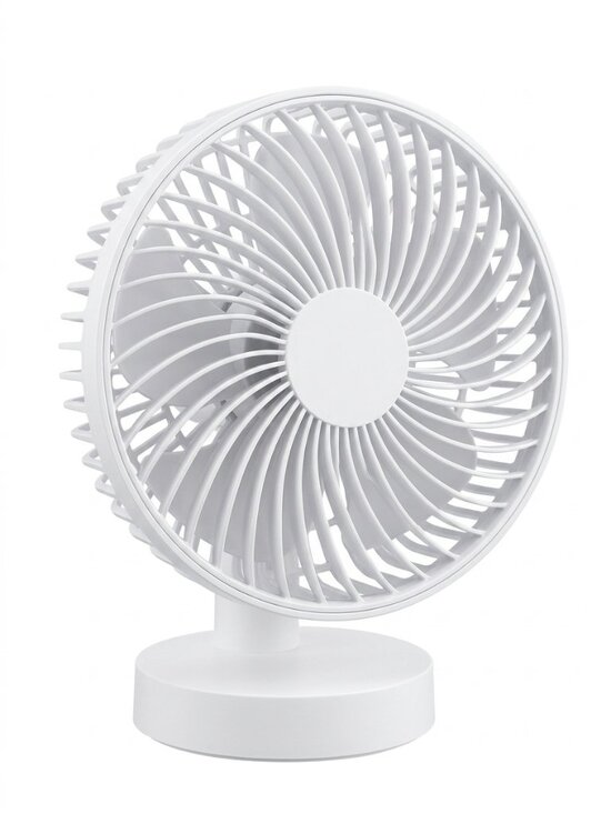 Joanne W Other - Minimalist White Mini Desk Fan